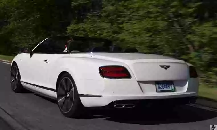 Bentley Gt V8 Convertible Rental In Dubai