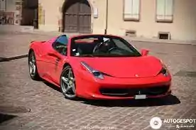 Ferrari 458 Spider Rental Rates Dubai