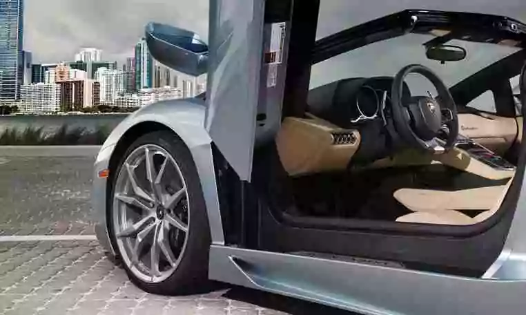Rent A Lamborghini Roadster Dubai Airport