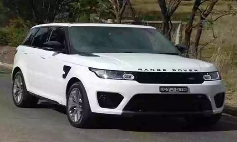 Range Rover Sports SVR rental in Dubai 