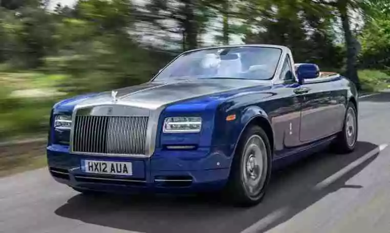 Rent A Rolls Royce Drophead For An Hour In Dubai